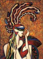 "Gladiator with Mask"