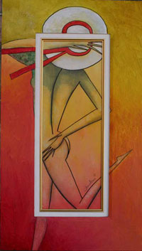 White Hat In Paradise by Andrei Protsouk