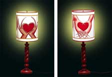 Heart Lamp Shades