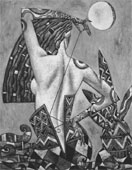 "Undine with a Moon"
