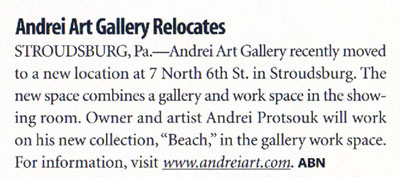 Stroudsburg Art | Andrei Protsouk