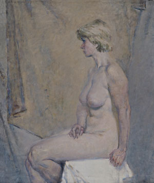 "Nude on Yellow"