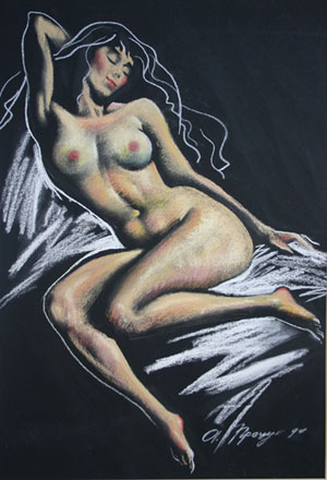 "Nude on Black"