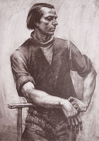 "Portrait of Man Standing"
