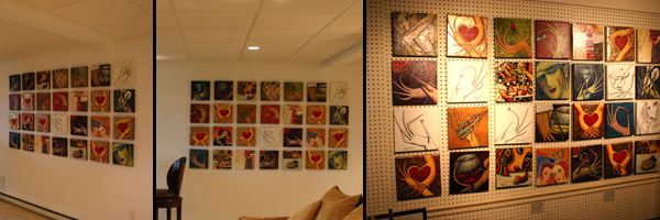 Verve Pieces on the wall