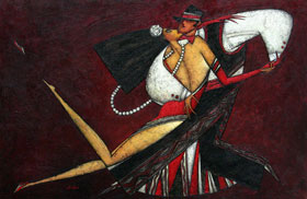 "Tango Momentum" Poster